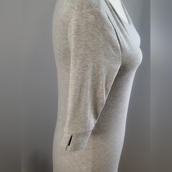 Adrienne Vittadini 3/4 Sleeve Back Zip Stretchy Dress - Size XS - Picture 5 of 10